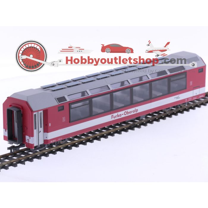 Schaal H0m D+R Modellbahn 20012 panoramarijtuig AS 4012 1e kl. van de FO #P208