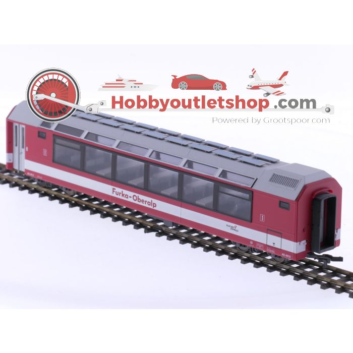 Schaal H0m D+R Modellbahn 20012 panoramarijtuig AS 4012 1e kl. van de FO #P208