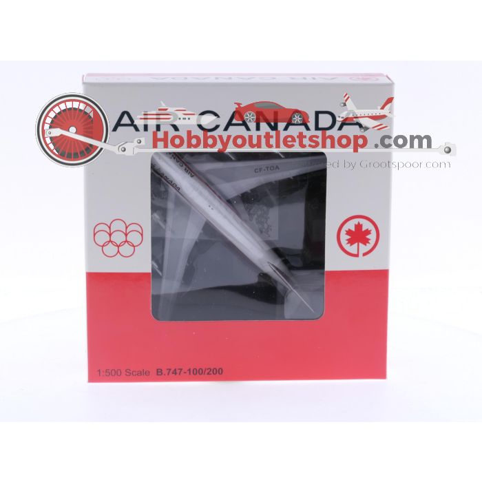 Schaal 1:500 Big Bird BB52005ACA Air Canada Boeing 747-100 Reg.Nr. CF-TOA #6452