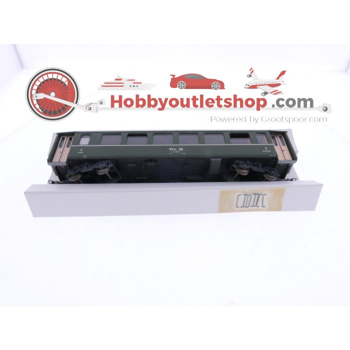 Schaal H0m Bemo 3254 104 personenrijtuig B 2314 2e kl. van de RhB #P210