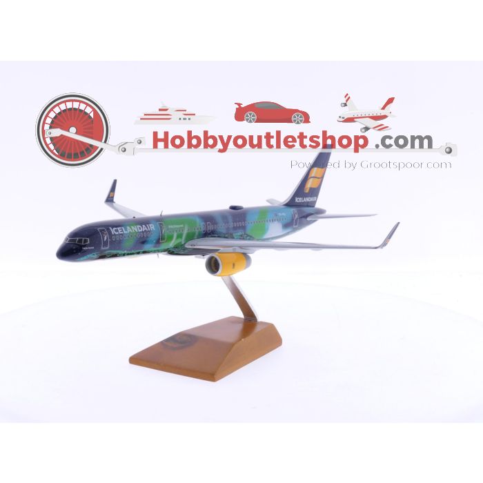 Schaal 1:200 Gemini Jets G2ICE579 Icelandair Boeing 757-200 Hekla Aurora Reg.Nr. TF-FIU #6457