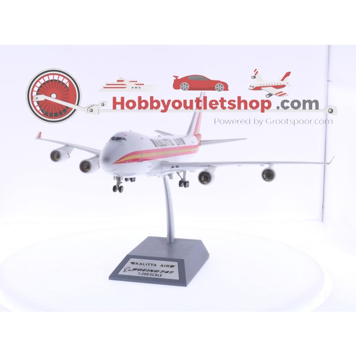 Schaal 1:200 JC Wings LH4234 Kalitta Air Boeing 747-400(BCF) Reg.Nr. N742CK  #6463 - sku: 20241022022653 - Gebruikt - Zo goed als nieuw - Afbeelding 2