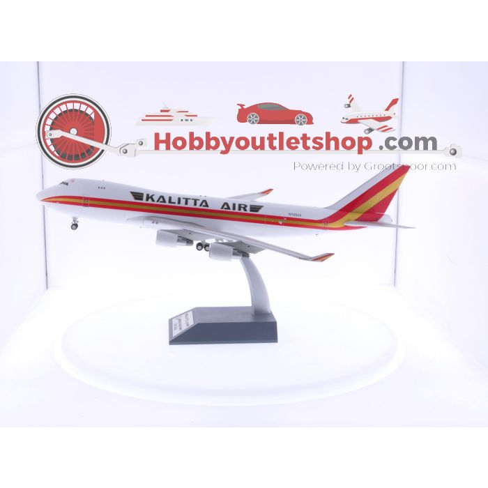 Schaal 1:200 JC Wings LH4234 Kalitta Air Boeing 747-400(BCF) Reg.Nr. N742CK  #6463 - sku: 20241022022653 - Gebruikt - Zo goed als nieuw - Afbeelding 3