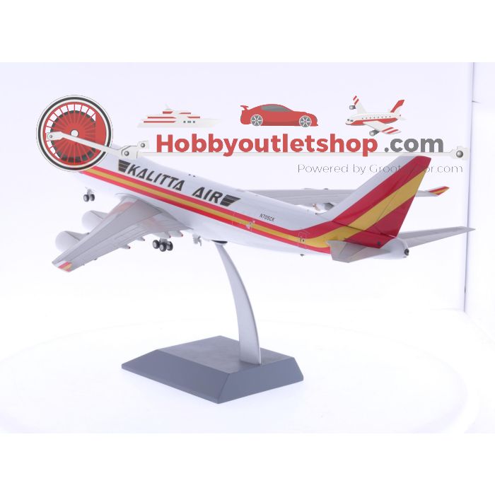 Schaal 1:200 JC Wings LH4234 Kalitta Air Boeing 747-400(BCF) Reg.Nr. N742CK  #6463 - sku: 20241022022653 - Gebruikt - Zo goed als nieuw - Afbeelding 4