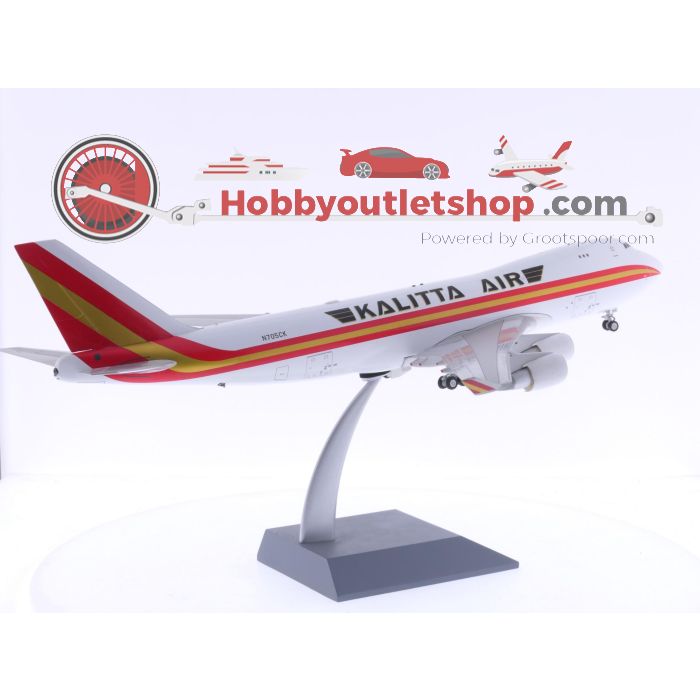Schaal 1:200 JC Wings LH4234 Kalitta Air Boeing 747-400(BCF) Reg.Nr. N742CK  #6463 - sku: 20241022022653 - Gebruikt - Zo goed als nieuw - Afbeelding 5
