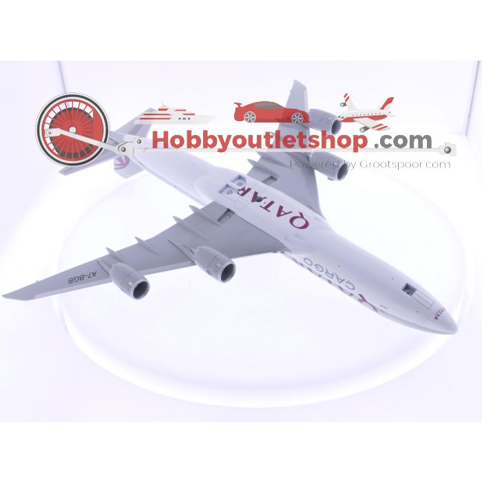 JC Wings 1:400 カタール航空 747-8F A7-BGA XX40160C Qatar 卡塔尔航空Boeing 747-8F A7-BGA JC Wings 1:400
