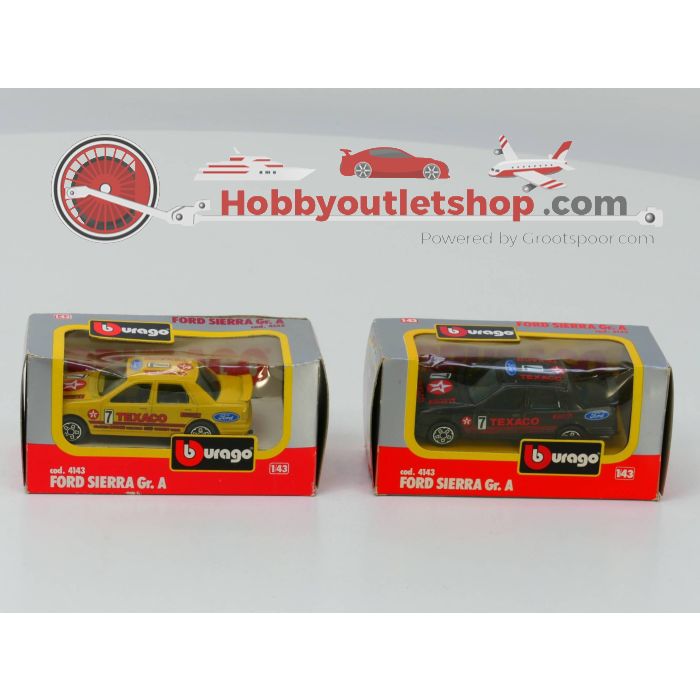 Schaal 1:43 Bburago 8 rally auto's #2409
