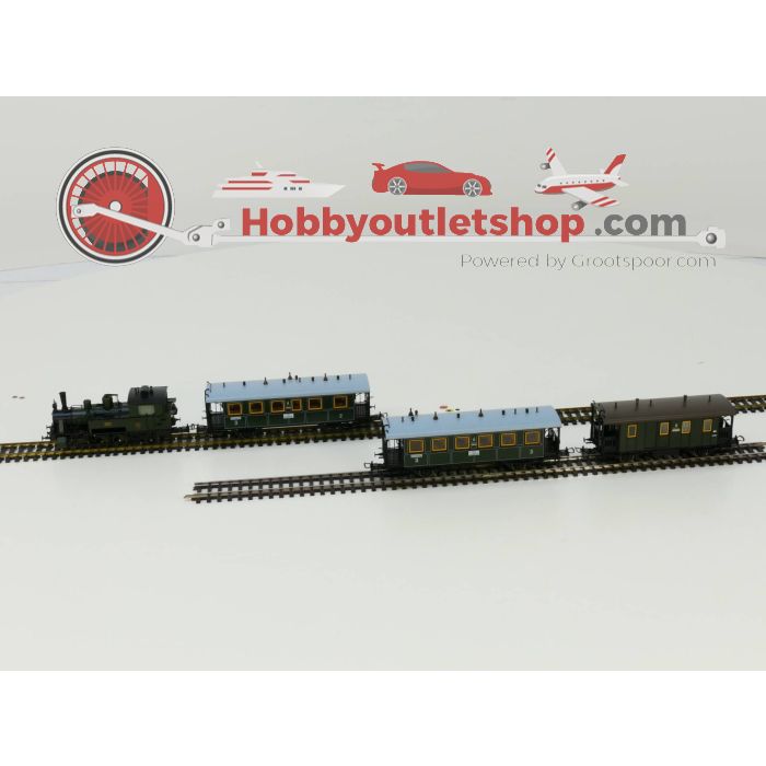 Schaal H0 Trix 21226 4 delige set ''Ludwig Thoma" Königlich Bayerischen Staatseisenbahnen #2490