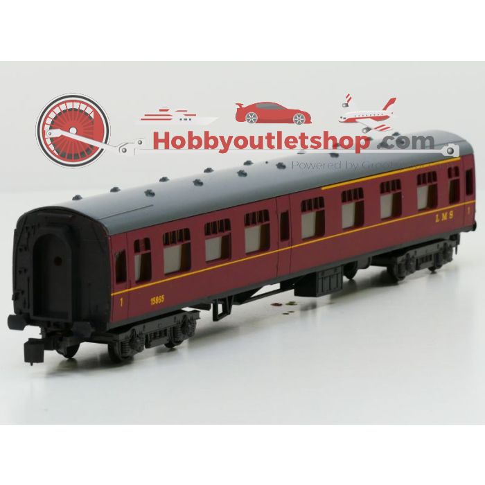 Schaal 0 Lima 6616 LMS Personenrijtuig #1068