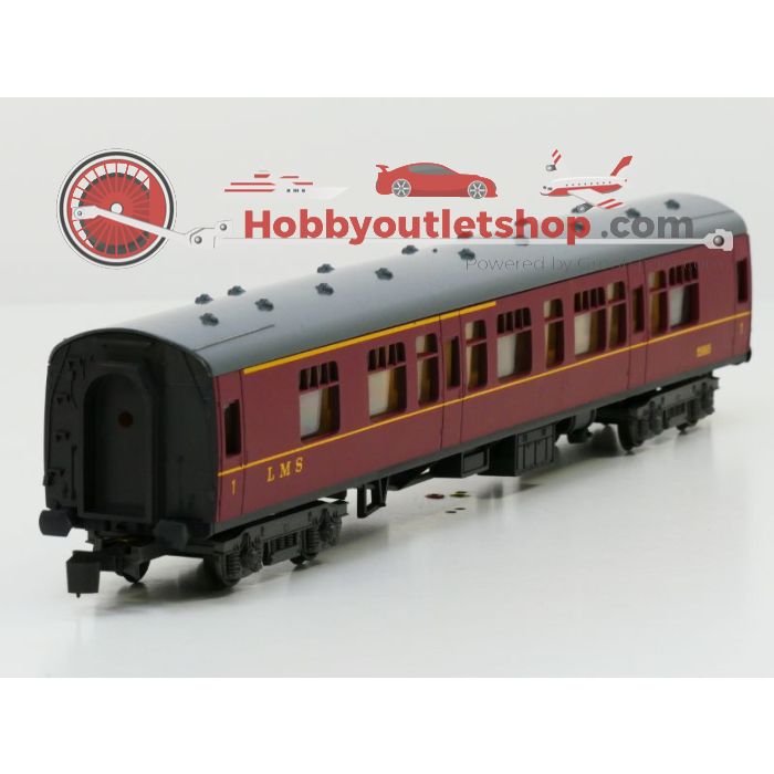 Schaal 0 Lima 6616 LMS Personenrijtuig #1066