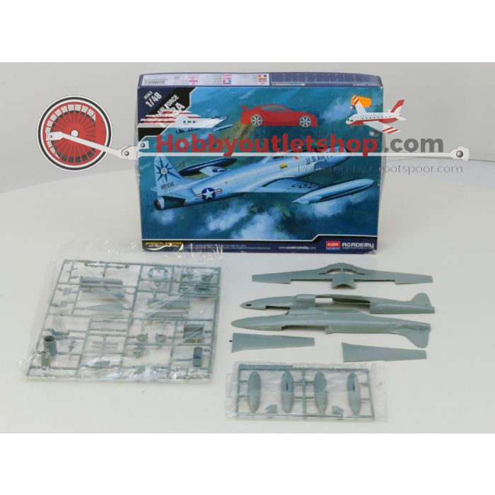 Schaal 1:48 Academy 12240 Monogram 74003 T-33A F-80B Shooting stars #216