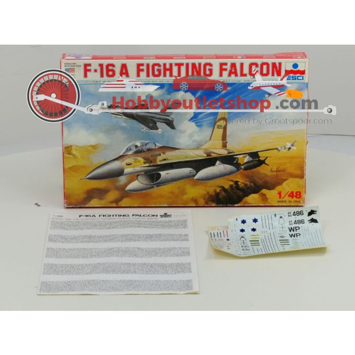 Schaal 1:48 ESCI 4065 Italeri 850 F-16 Falcon & F-22 Raptor #225