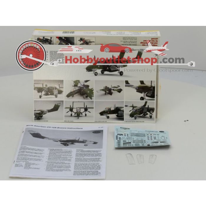 Schaal 1:48 Roden 413 Testors 506 Grumman OV-1D & OV-10A #234 - sku: 20211203021022 - Gebruikt - Goede staat - Afbeelding 2