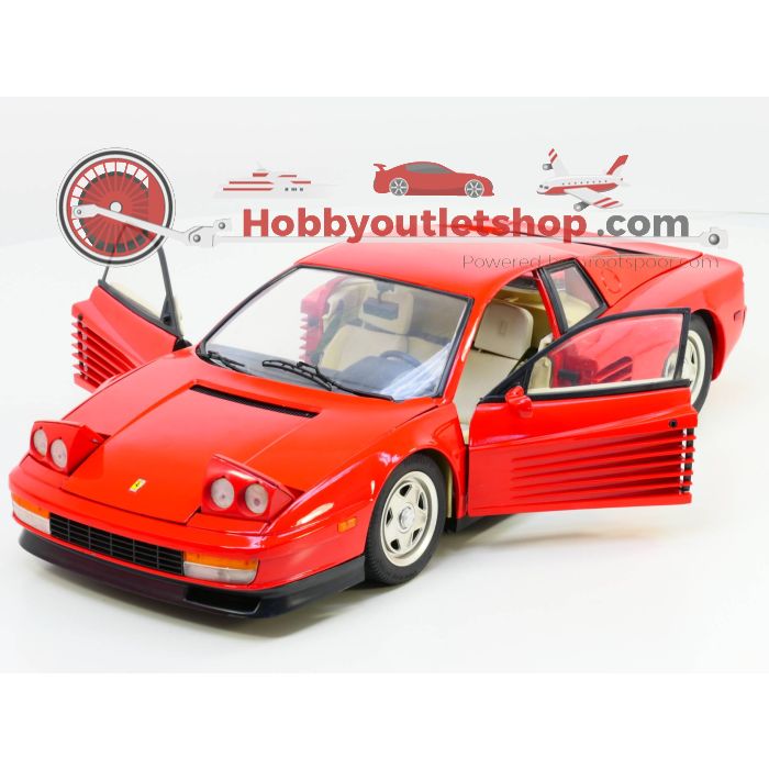 Schaal 1:8 Pocher K51 Ferarri Testarossa 1984           #166 - sku: 20220208031439 - Gebruikt - Goede staat - Afbeelding 2