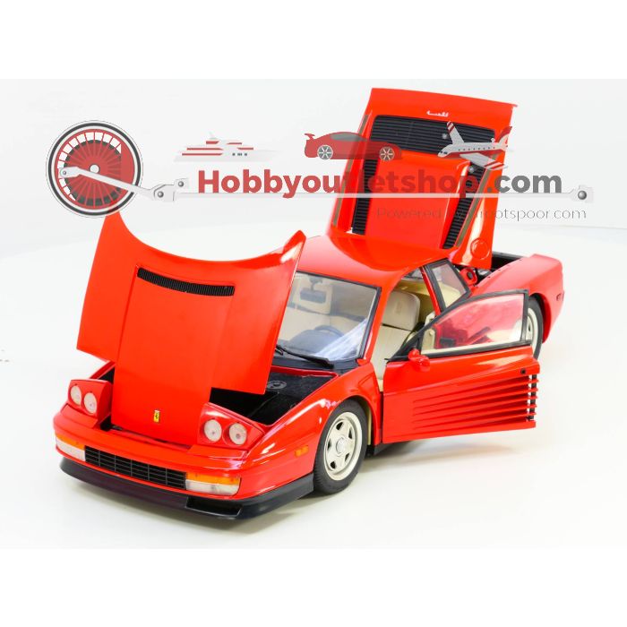 Schaal 1:8 Pocher K51 Ferarri Testarossa 1984           #166 - sku: 20220208031439 - Gebruikt - Goede staat - Afbeelding 3