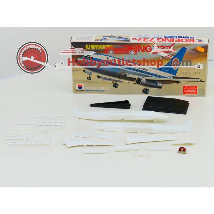 Schaal 1:100 Nitto 400-700 All nippon /                       Lufthansa Boeing 737-200 #246