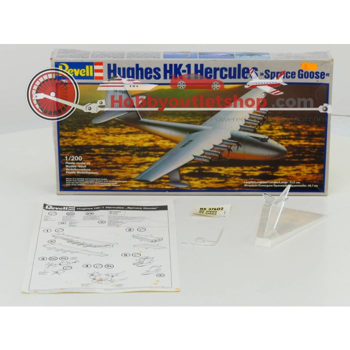 Schaal 1:200 Revell 4323 Hughes HK-1 Hercules         #257 - sku: 20220225033100 - Gebruikt - Goede staat - Afbeelding 2