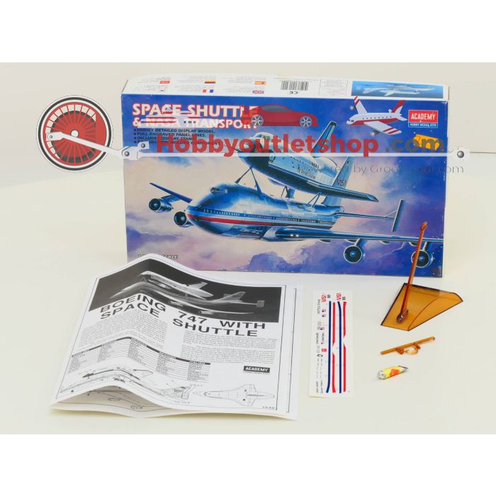 Schaal 1:288 Academy 1640 Space shuttle              & Nasa transport #260