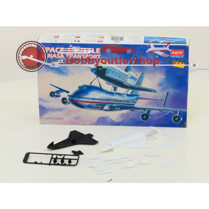Schaal 1:288 Academy 1640 Space shuttle              & Nasa transport #260