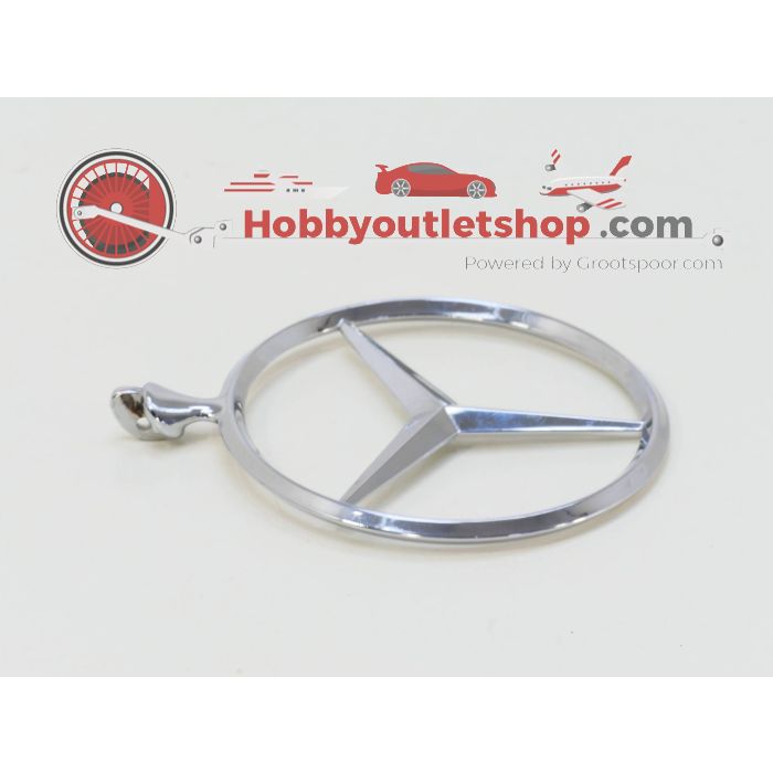 New old stock Mercedes motorkap embleem          #0001