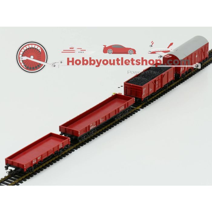 Schaal H0 Märklin 4411 4423 4430 4473                       DB set goederenwagens #1778
