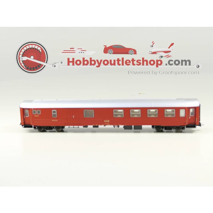 Schaal H0 NMJ 110.102 NSB Personen Wagen #2370