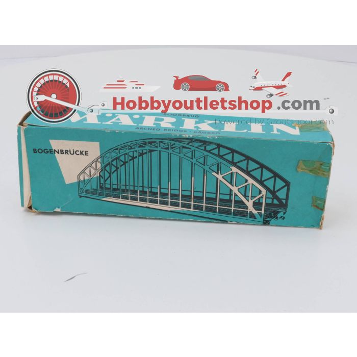Schaal H0 Märklin 7163 Metalen boog brug #3232 - sku: 20230511093442 - Used - Very good condition - Photo 3
