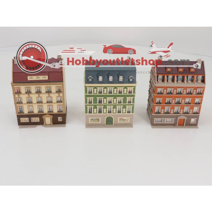 Schaal H0 Vollmer 43780 Blok van 3 appartementen #3235
