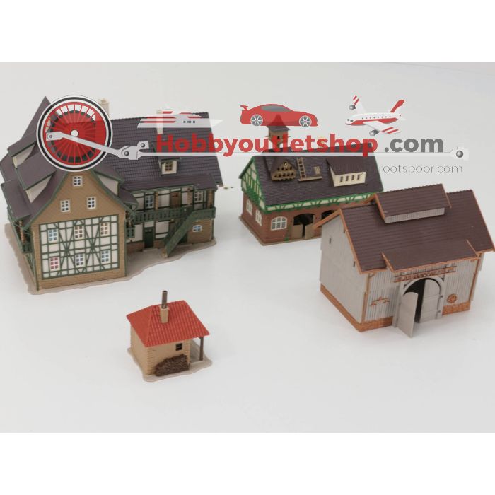 Schaal H0 Set Vollmer 3727 - Vollmer 3725 - Vollmer 3726 - Vollmer 3733 #3238