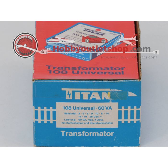 TITAN Set 108 & 110 Universal Transformator & Bahnschaltgerät für Fleischmann, Trix, Arnold, LGB