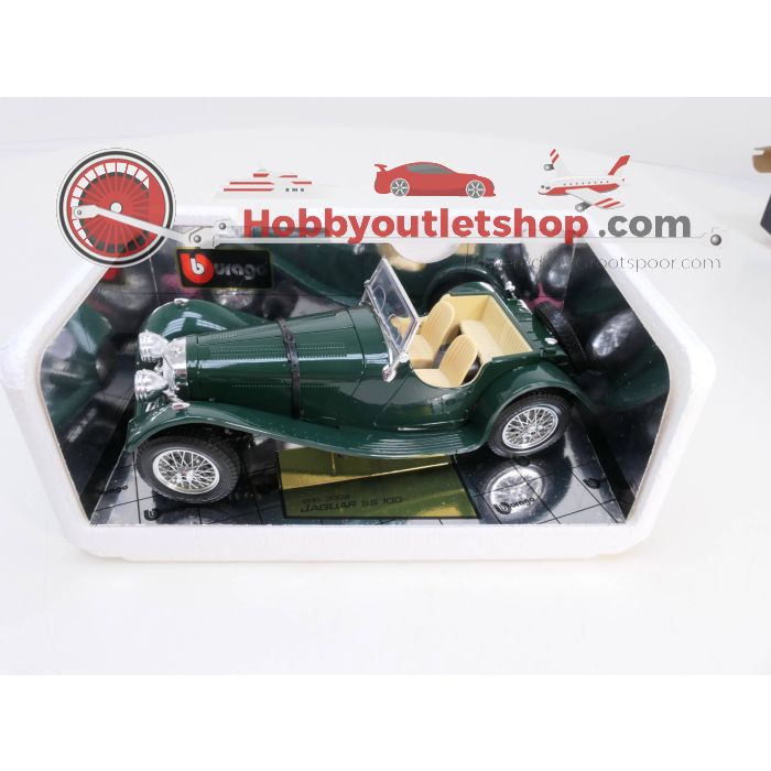 Schaal 1:18 Bburago 3006 Jaguar SS 100 1937 special collection #3253