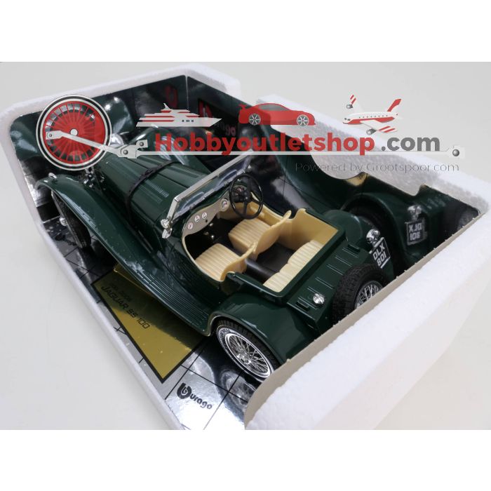 Schaal 1:18 Bburago 3006 Jaguar SS 100 1937 special collection #3253