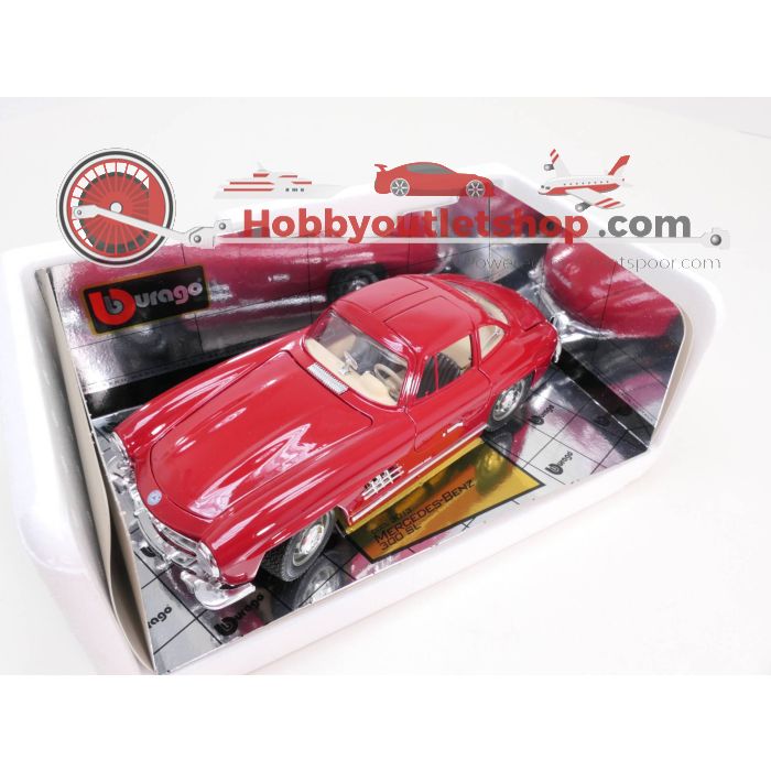 Schaal 1:18 Bburago 3013 Mercedes-Benz 300 SL 1954 #3255