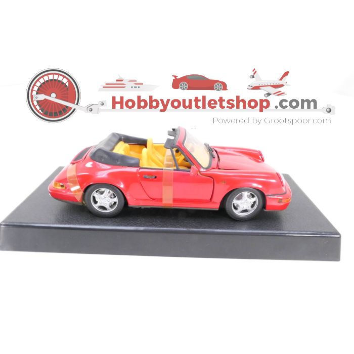 Schaal 1:18 Anson 30309-W Porsche 911 Carrera 4 cabriolet #3256
