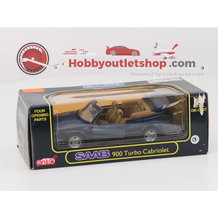 Schaal 1:18 Anson 30307-W Saab 900 Turbo Cabriolet #3257 - sku: 20230622100844 - Gebruikt - Zeer goede staat - Afbeelding 9