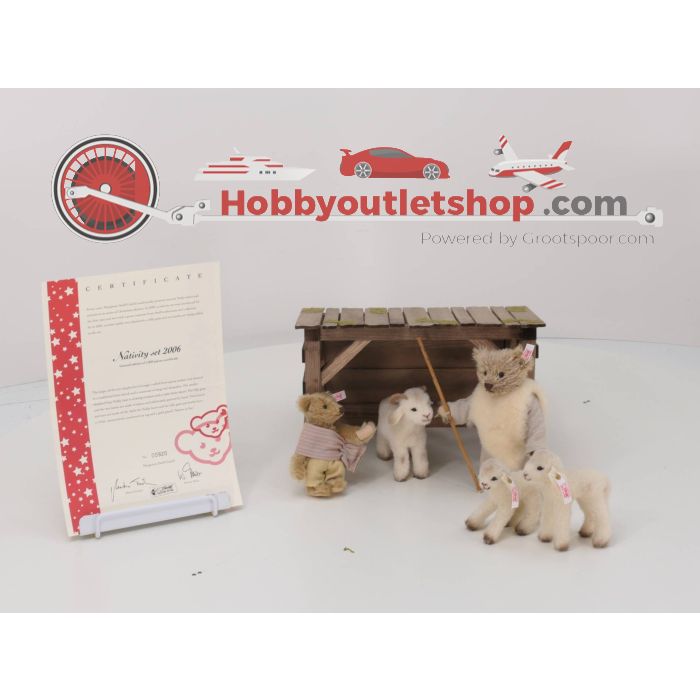 Steiff Kerststal 2006 037450 gelimiteerd tot 1000 Nr. 00920 met certificaat in originele verpakking #4551 - sku: 20230629022333 - Gebruikt - Zo goed als nieuw - Afbeelding 2