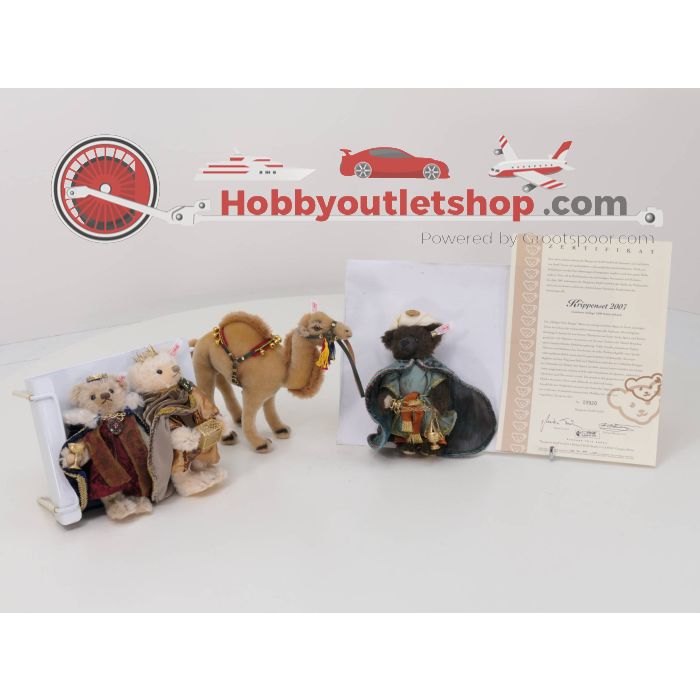 Steiff kerststal 2007 037344 gelimiteerd tot 1000 Nr. 00920 met certificaat in originele verpakking #4555 - sku: 20230630101743 - Gebruikt - Zo goed als nieuw - Afbeelding 2