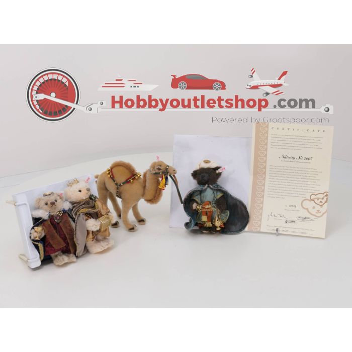 Steiff kerststal 2007 037344 gelimiteerd tot 1000 Nr. 00920 met certificaat in originele verpakking #4555 - sku: 20230630101743 - Gebruikt - Zo goed als nieuw - Afbeelding 3