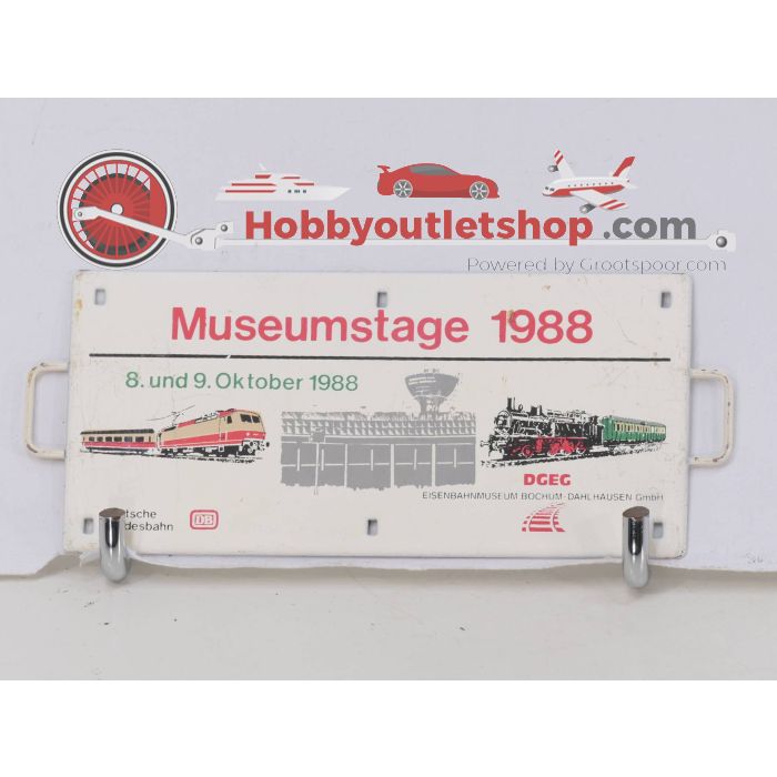 Set B 12st. Miniatur Zuglauf Schilder