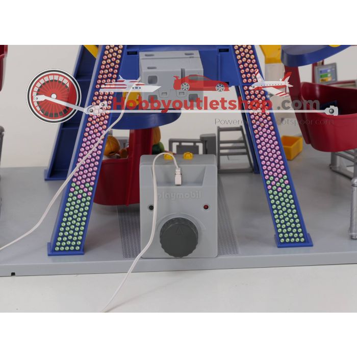 Playmobil 5552  Kermis Reuzenrad samen met Playmobil 5556 Kermis Elektrische aandrijfmotor voor attracties #4569 - sku: 20230705011955 - Gebraucht - Sehr guter Zustand - Bild 5