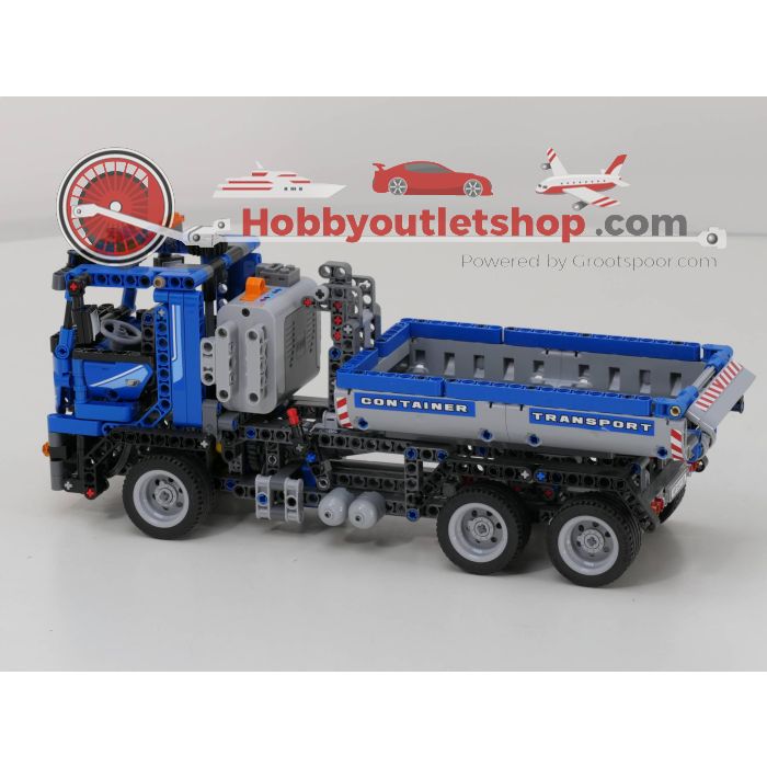 Lego Technic 8052 Container Truck inclusief 2 boekjes #4573