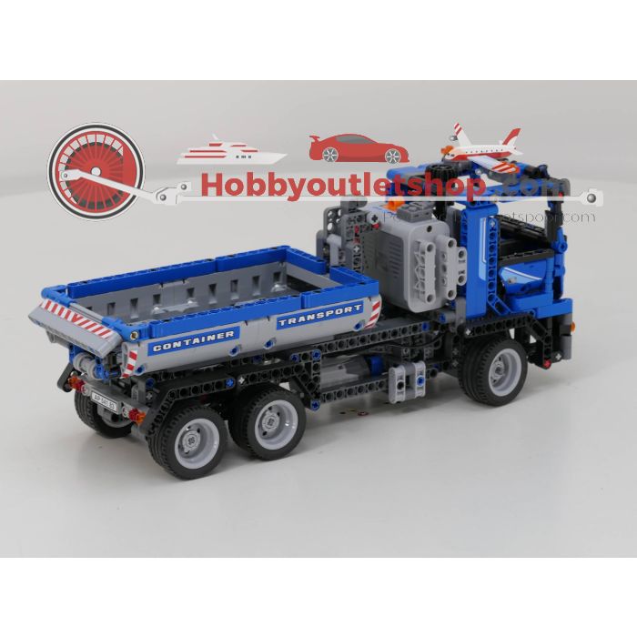 Lego Technic 8052 Container Truck inclusief 2 boekjes #4573