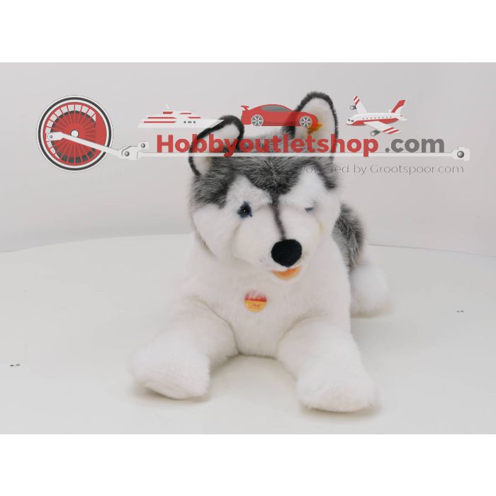 Steiff Bernie Husky 104961 60 cm hoog #4577