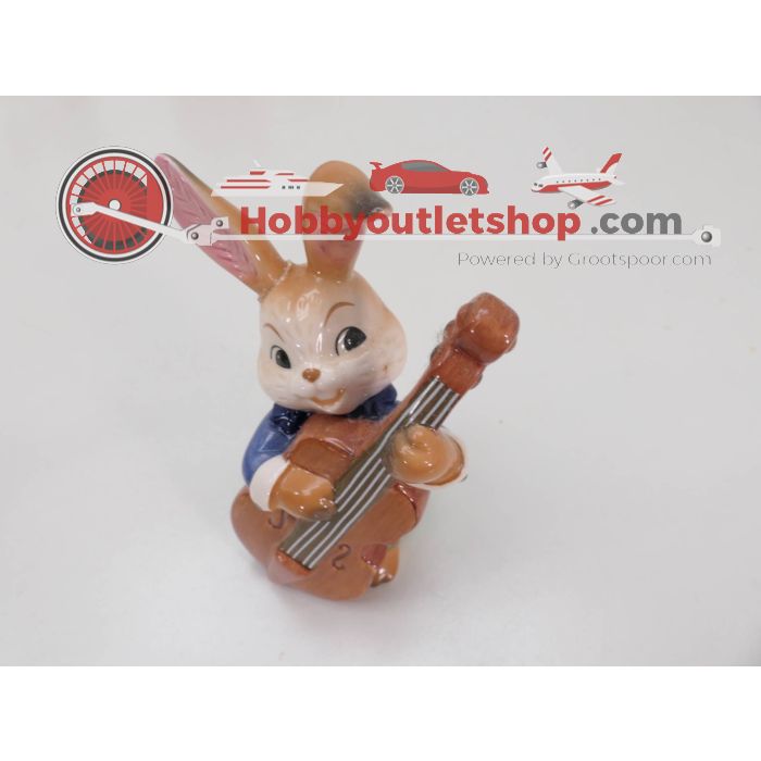 12 x Goebel figuren beeldjes: Mijn grote dag, paaskoor, doedelzak, saxofonist, vioolduet, drummer, gitaar, contrabas, lier, xylofoon. Paasdrummer en triangel #4605 - sku: 20230713031112 - Gebruikt - Goede staat - Afbeelding 4