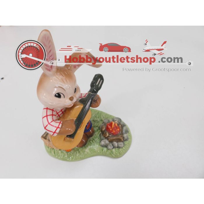 12 x Goebel figuren beeldjes: Mijn grote dag, paaskoor, doedelzak, saxofonist, vioolduet, drummer, gitaar, contrabas, lier, xylofoon. Paasdrummer en triangel #4605 - sku: 20230713031112 - Gebruikt - Goede staat - Afbeelding 5