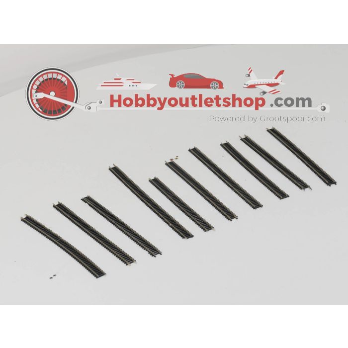 Schaal N-spoor 1:160 Atlas flexibele rails +/- 2.5 meter #3299