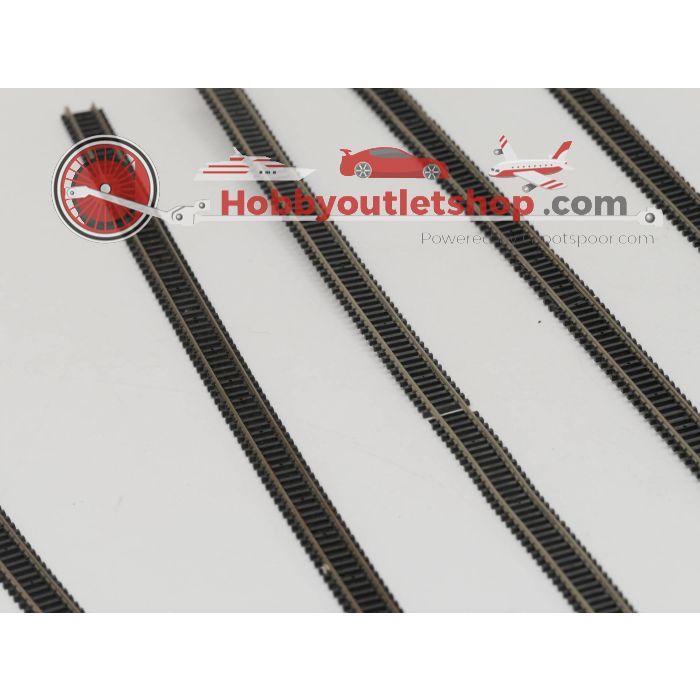 Schaal N-spoor 1:160 Atlas flexibele rails +/- 7.5 meter #3300
