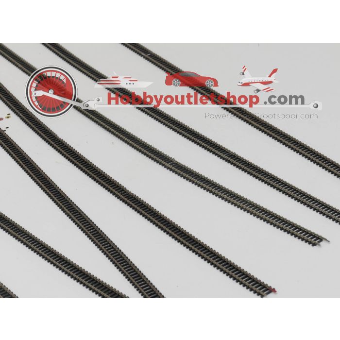 Schaal N-spoor 1:160 Atlas flexibele rails +/- 7.5 meter #3300