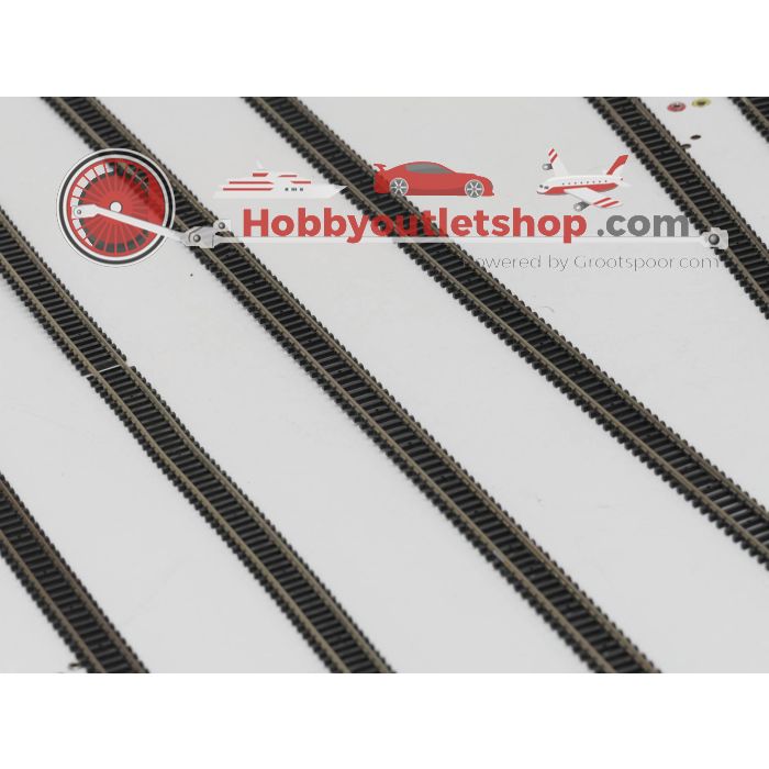 Schaal N-spoor 1:160 Atlas flexibele rails +/- 7.5 meter #3300