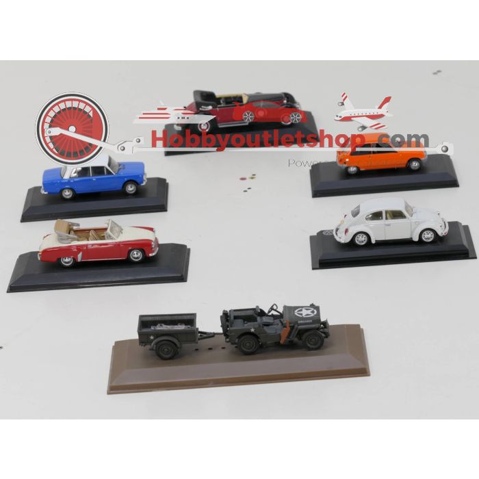 Wartburg Cabriolet, Horch 853A Cabriolet 1938, jeep Willys MB, renault 5 (1972), VW Beetle/Kever en een LADA Addis Abeba 1972 #4673
